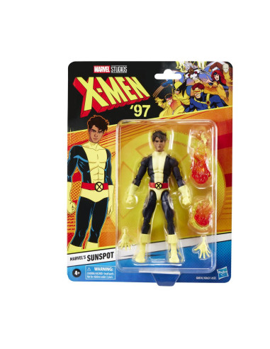 Figura hasbro marvel x - men '97 marvel's sunspot