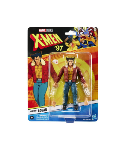 Figura hasbro marvel x - men '97 marvel's logan