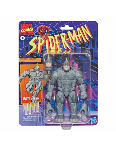 Figura hasbro rhino 15 cm  marvel legends