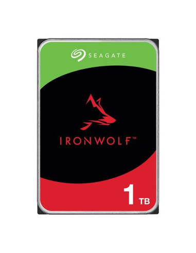 Disco duro interno seagate ironwolf 1tb 3.5pulgadas sata 6gb - s