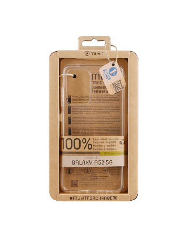 Funda muvit recycletek para samsung galaxy a52s 5g - a52 5g - a52 transparente
