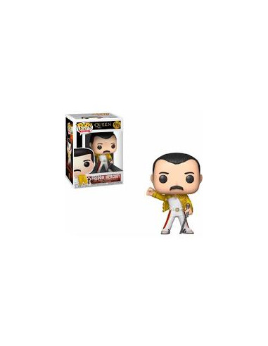 Funko pop personaje rock queen freddy mercury wembley 1986