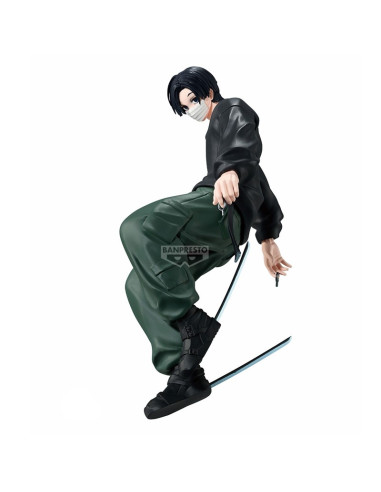 Figura banpresto sakamoto days vibration stars seba mafuyu 18cm