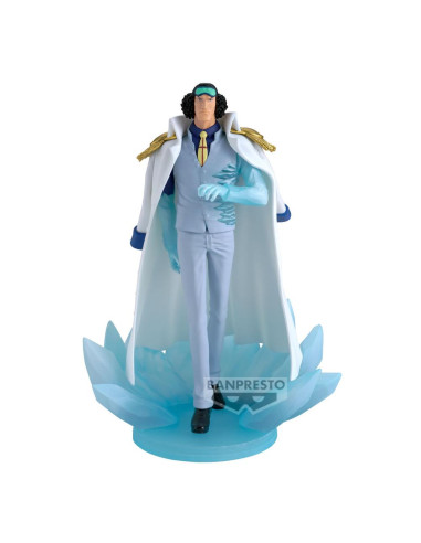 Figura banpresto one piece the shukko logia kuzan special edition