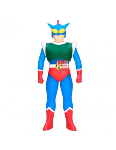 Figura banpresto crayon shinchan big sofvimates action kamen (ultra heroe) 22cm