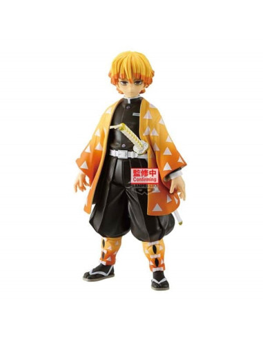 Figura banpresto demon slayer kimetsu no yaiba grandista zenitsu agatsuma another ver. ver.a 24cm