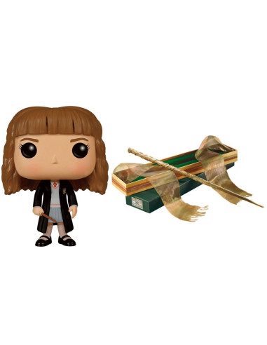 Pack funko + varita harry potter -   hermione granger
