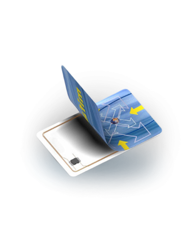 Tarjeta pvc proximidad blanca rfid 125 khz