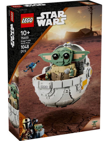Lego star wars grogu con aerocuna