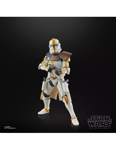 Figura hasbro star wars black series clone lieutenant galle 15cm