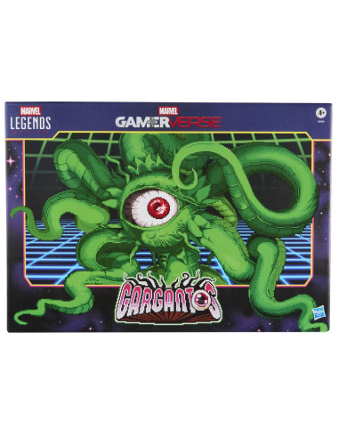 Figura hasbro marvel legends series gamerverse gargantos