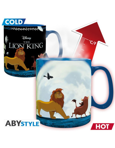 Taza termica abystyle disney el rey leon 460ml