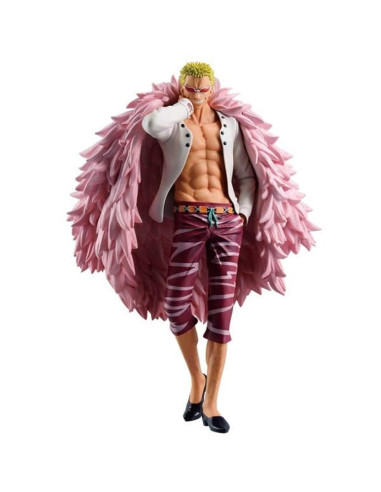 Figura ichibansho one piece masterlise don quixote donflamingo (the unbreakable law) 26cm