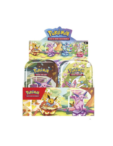 Pokemon tcg mini lata pokemon sv8.5 inglés