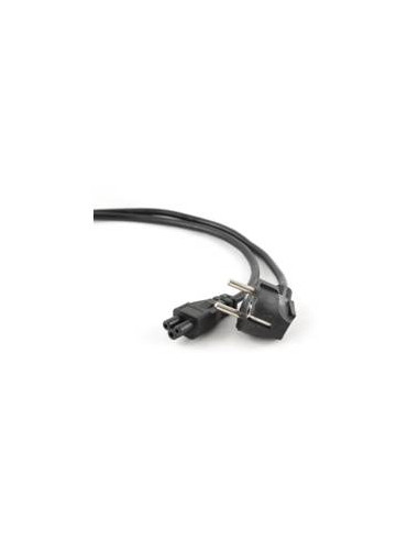 Cable de alimentacion gembird cee7 - 4 -  macho - hembra -  1.8m (conexion trebol)
