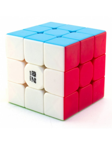 Cubo de rubik qiyi warrior 3x3 stk multicolor