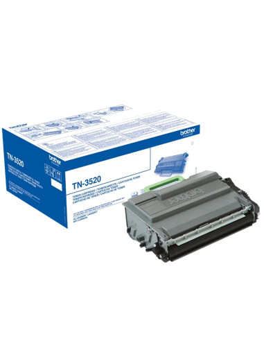 Toner brother tn3520 negro 20000 páginas