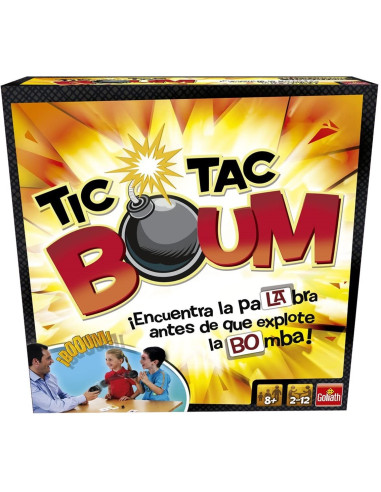 Juego de mesa tic tac boum pegi 8