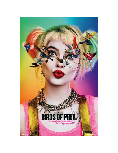 Poster birds of prey dazed and confused harley quinn