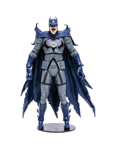 Figura mcfarlane toys dc comics multiverse build a batman blackest night