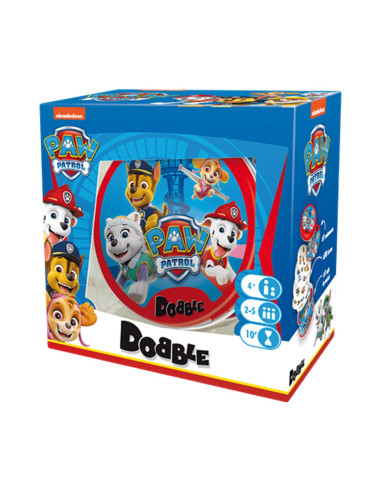 Juego de mesa dobble patrulla canina pegi 4