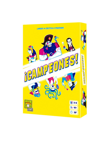 Juego de mesa ¡campeones! edad recomendada 10 años