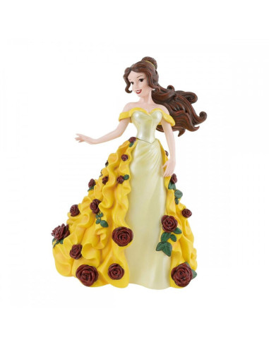 Figura decorativa enesco disney bella floreada