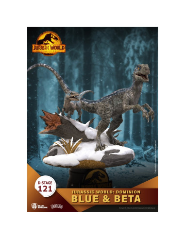 Figura beast kingdom dstage jurassic world dominion blue sea