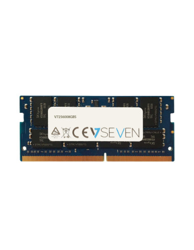 Memoria ram v7 sodimm 8gb ddr4 3200mhz cl22 non ecc