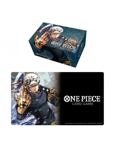 Tapete y caja de almacenamiento one piece trafalgar law