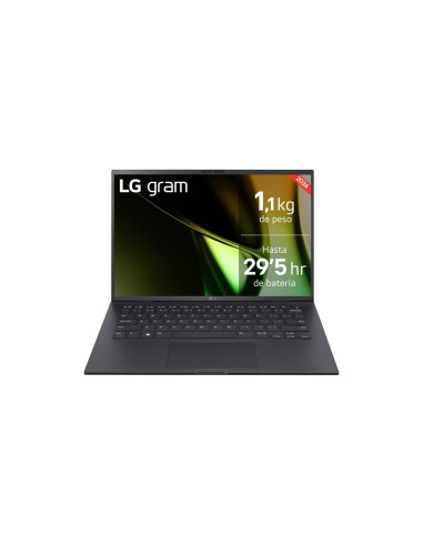 Lg gram 14z90s - g intel core 7 155h 14pulgadas 32gb ssd1tb wifi bt w11