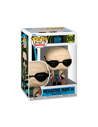 Funko pop dc comics doom patrol larry trainor negative man 75895