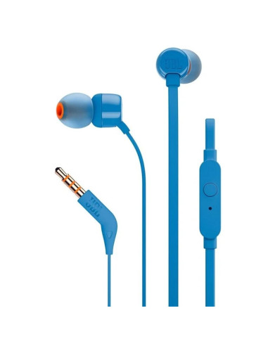 Auriculares intrauditivos jbl t160 blue