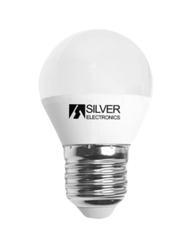 Bombilla led silver electronic esferica decorativa 7w70w -  e27 -  5000k -  620 lm -  luz blanca -  a+