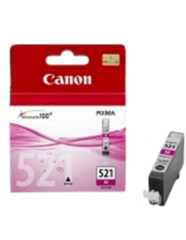 Cartucho tinta canon cli 521m magenta 9ml pixma 3600 -  4600 -  4700 -  mp540 -  550 -  560 -  620 -  630 -  640 -  980 -  mx86