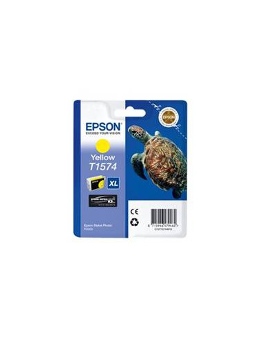 Cartucho tinta epson t157440 amarillo para epson photo r3000 - c13t15744010 -  tortuga