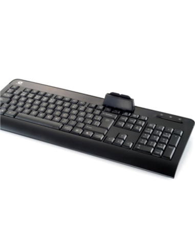 Teclado conceptronic usb con lector dni conceptronic compatible dni 3.0 y tarjeta sanitaria