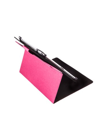 Funda universal rotatoria 360º silver ht para tablet 9 - 10.1pulgadas rosa