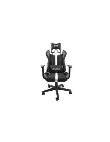 Silla gaming fury avenger xl negra - blanca