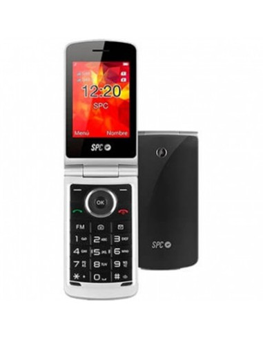 Telefono movil spc opal black tipo tapa -  dual sim -  2.8pulgadas -  micro sd -  radio -  bluetooth