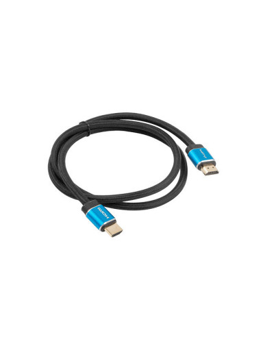 Cable hdmi lanberg m - m v2.0 premium certificate 1m negro