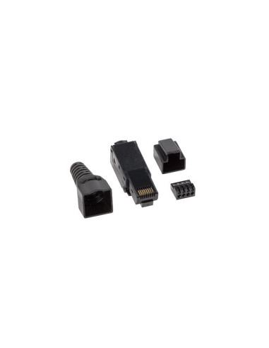 Conector lanberg rj45 cat 6 utp plug 8p8c tool - less