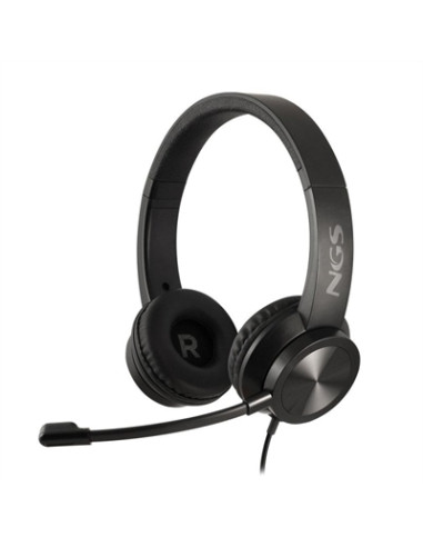 Auriculares ngs con microfono ajust jack msx11pro