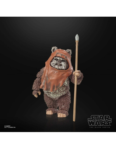 Figura hasbro star wars the black series -  wicket (ewok)