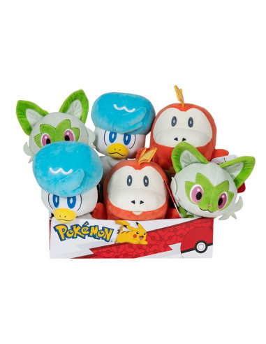 Peluche jazwares pokemon generación ix 21cm 1 unidad (1 peluche)