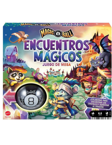 Juego de mesa mattel bola 8 encuentros mágicos