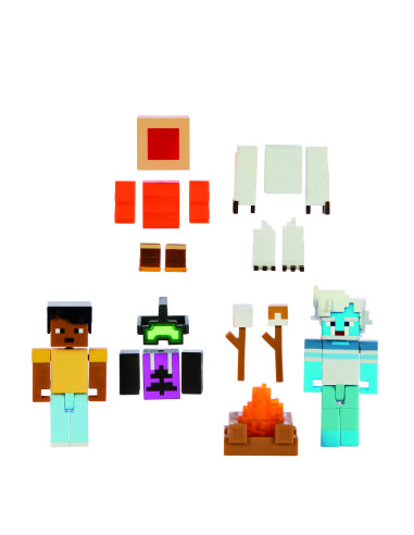 Figura mattel minecraft creator series susto del yeti