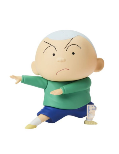 Figura banpresto crayon shinchan kasukabe boueitai new dimension! masao kun vol.3 10cm