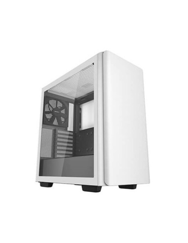 Caja gaming deepcool ck500 cristal templado usb 3.0 usb tipo c blanca