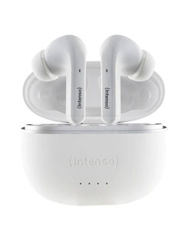 Auriculares bluetooth intenso buds t300a tws con anc blanco inalambrico